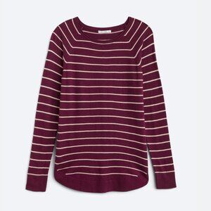 Pink Clover | Valencia Curved Hem Sweater in XLP